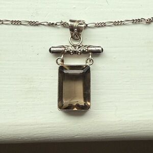 Sterling silver vintage necklace